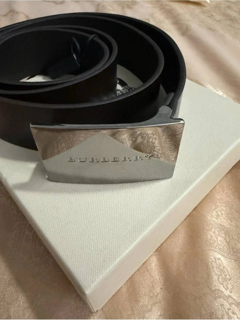 Burberry sleek leather